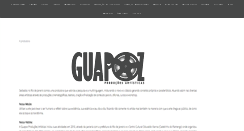 Desktop Screenshot of guapozproducoes.com