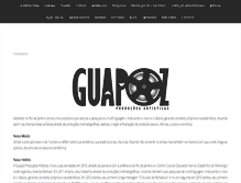 Tablet Screenshot of guapozproducoes.com